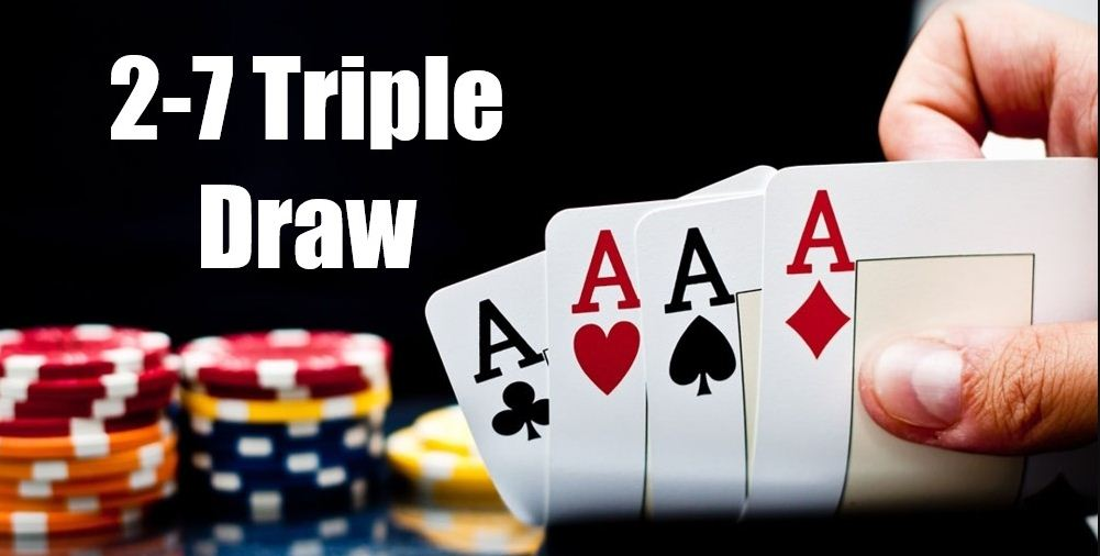 ลุ้นรับรางวัล 7 หลักที่ fun88 casino games กับเกม 2-7 (Deuce to Seven) Triple Draw!