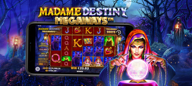 สนุกกับเกมสล็อต fun88 slots Madame Destiny Megaways และรางวัลใหญ่