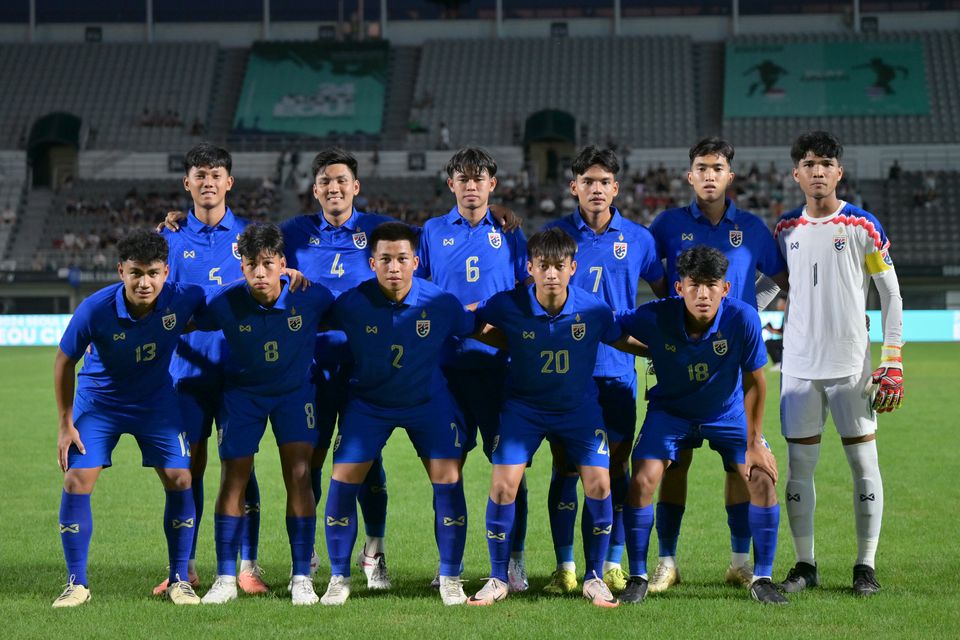 แทง บอล fun88 ทีมชาติไทย U20 ประกาศ 23 รายชื่อ ชุดเตรียมสู้ศึกชิงแชมป์เอเชีย รอบคัดเลือก