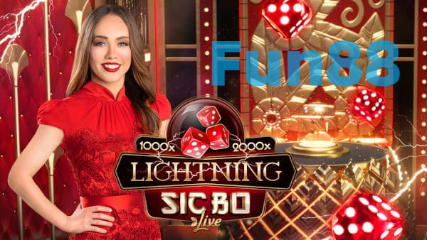 www fun88 thai com: เกม Lightning Sic Bo ที่จะทำให้คุณตื่นเต้น